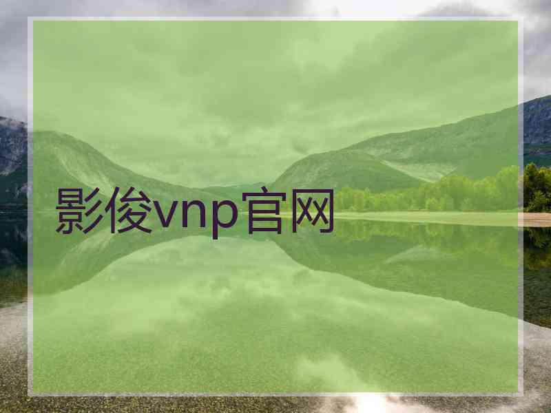 影俊vnp官网