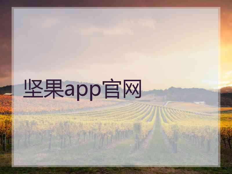 坚果app官网